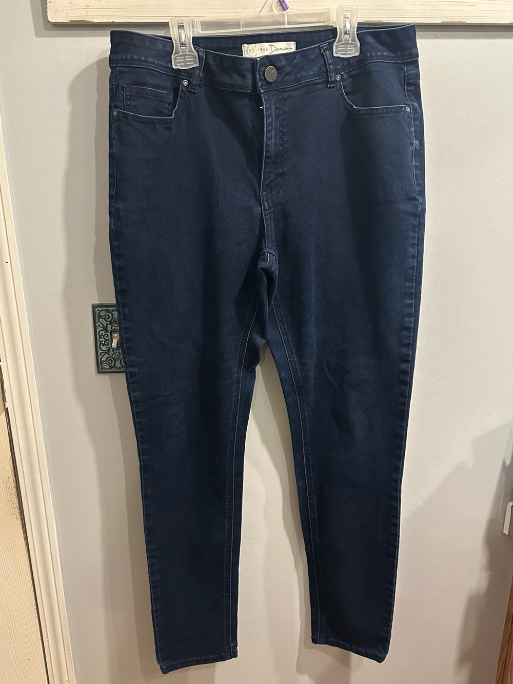 Cato Women's Straight Leg Jeans - Dark Blue
